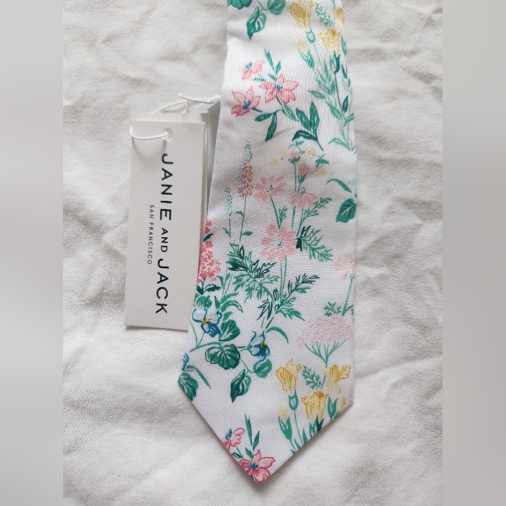 Janie and Jack Floral Tie - Picture 3 of 5